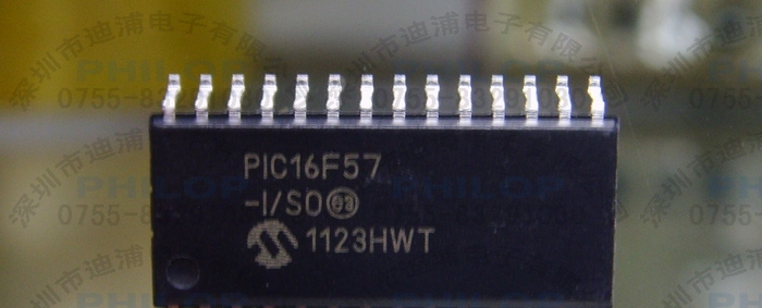 原装进口MICROCHIP单片机系列PIC16F57-I\/S