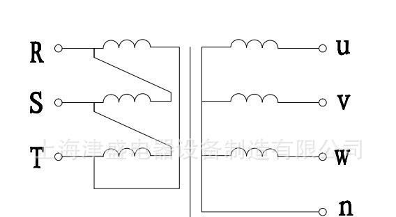变压器三相四线变压器三相五线隔离变压器接线图三相隔离变压器