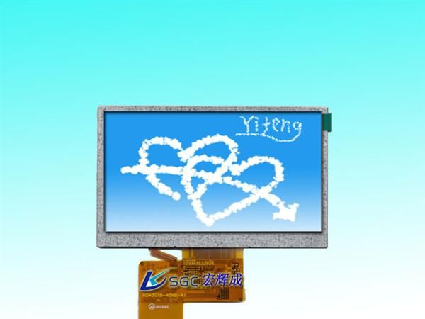 4.3寸TFT彩色液晶屏 LCD 触摸屏 LCM 液晶模