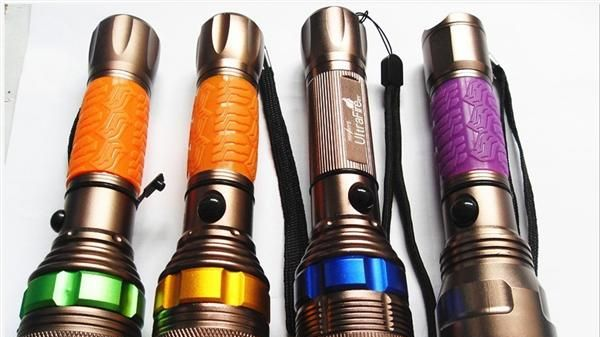 led强光铝合金手电筒 厂家直销t6 q5 xpe手电