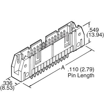  5102154-4连接器，互连式，现货供应5102154-4 接受批量订货