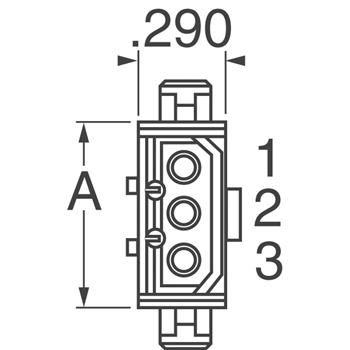  640500-4连接器，互连式，现货供应640500-4 接受批量订货