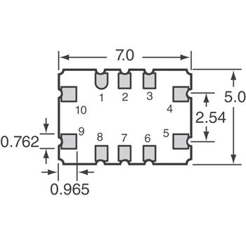 Connor-Winfield D75A-010.0M晶体和振荡器，现货供应D75A-010.0M 接受批量订货