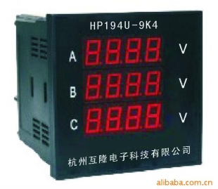 HL/HP194U-9×496方型三相数显表