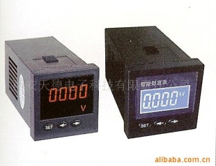 厂供应单直流电流智能数显表,液晶电流表,液晶电压表