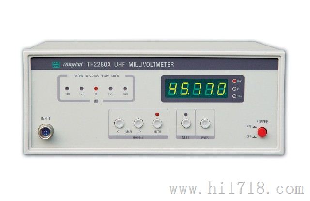 TH2280A 超高频毫伏表