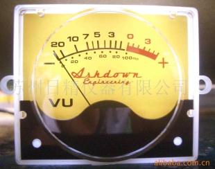 供应电平表 vu meter