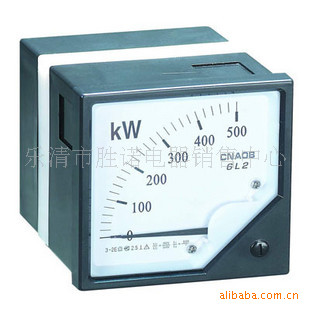 > 供应方形指针式三相功率表6l2-kw 500/5 380v > 高清图片