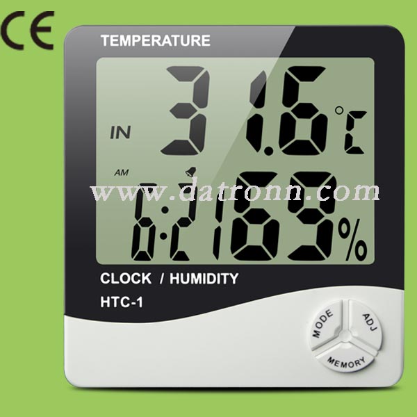室内电子温湿度计/温度计/电子闹钟