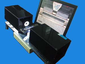 CCD卧式双镜头平整度检测仪