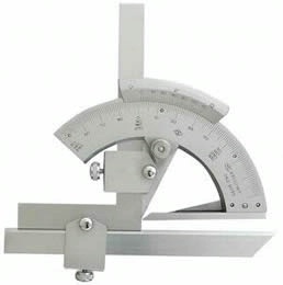 角度尺适用于机械加工中的内、外角度测量