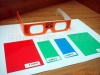 3D红青眼镜片