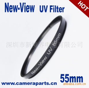 厂家批发供应55mm UV滤镜