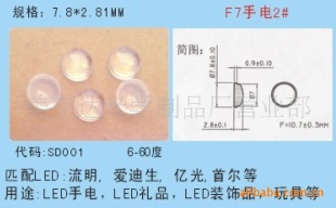 LED手电筒透镜(图)