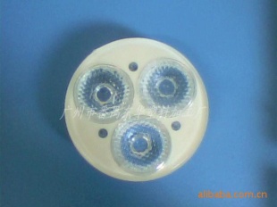 厂家生产模组透镜、大功率LED直径48mm珠面三合一透镜