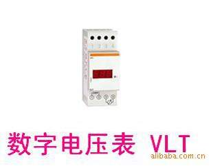 施耐德数字测量表 数字电压表VLT  0-600V，DIN导轨安装 15201