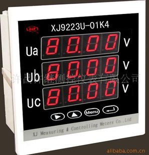 供应XJ923U-01X4三相交流电压表