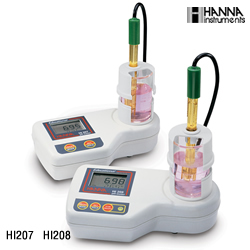 HI208多功能搅拌型pH测定仪