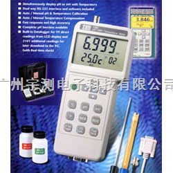 TES1380K PH值测试仪可记录型PH值计(RS232)TES1380K 台湾泰仕TES-1380K