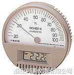 日本SATO佐藤- 气压计附数显温度计 自记温湿度记录仪
