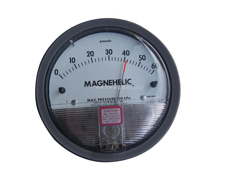 2000系列 Magnehelic压差表0-60PA
