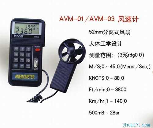 AVM-01-03 数字式风速仪(进口组装)