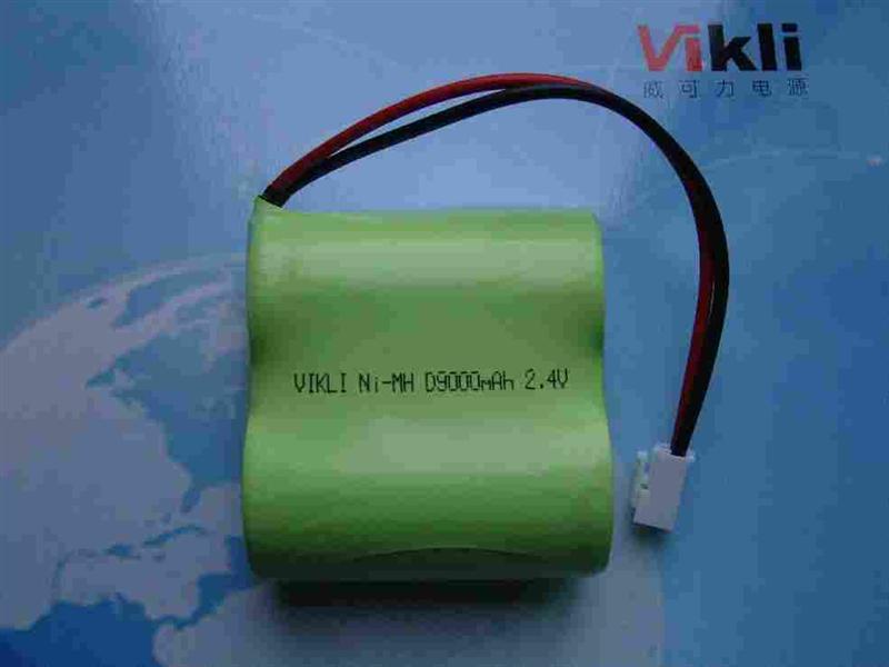 镍氢电池NIMHD9000MAH*2 2.4v