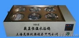 智能数显恒温水浴锅HH-6六孔水浴锅