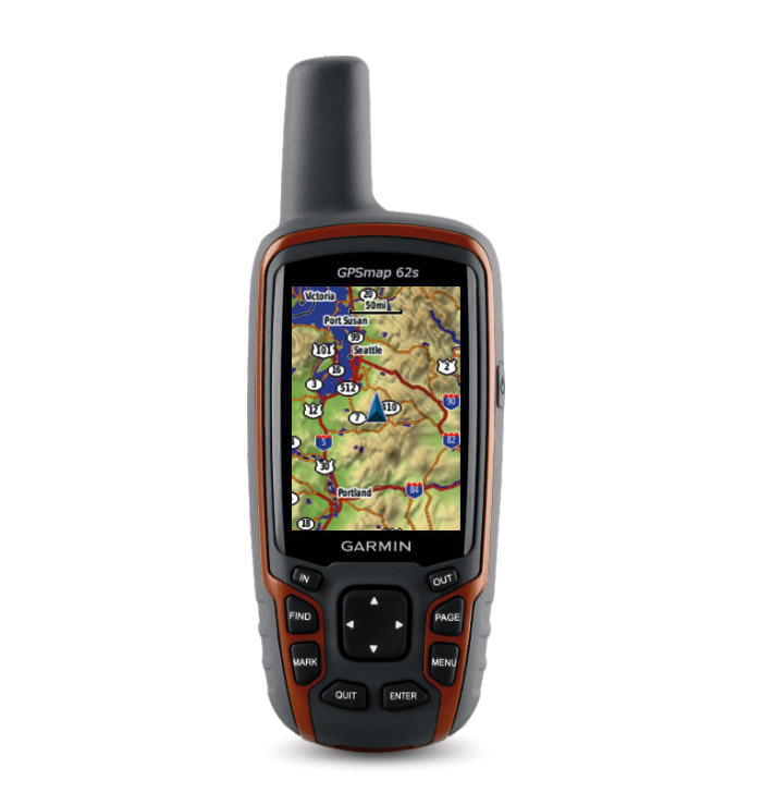 Garmin GPSMAP62s旅游GPS导航仪