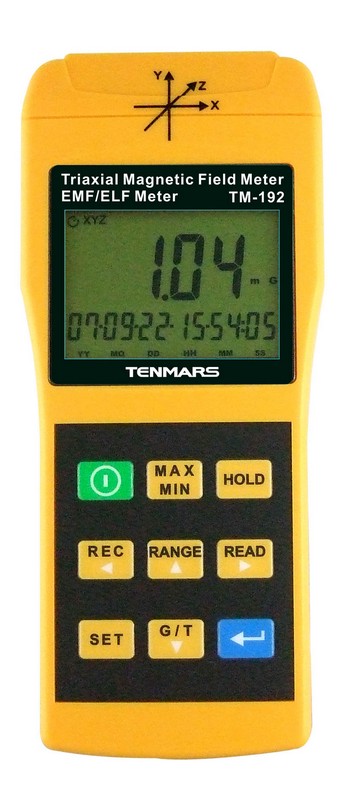 TM-192 / 192D三轴低频电磁波测试器