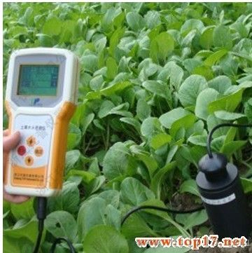 土壤的温度就显示在LCD上的便携式土壤水分测定仪