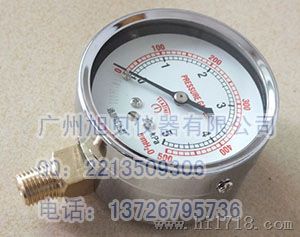 台湾过压防止型微压表0-500mmH2O微压表