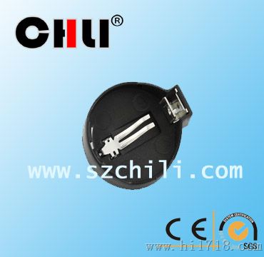 供应电池座CL-2-1 纽扣电池CR1220深圳 厂家直供