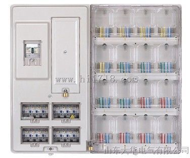 单相透明聚碳酸酯电表箱、16户透明电表箱