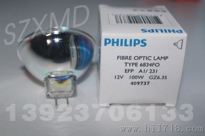 PHILIPS飞利浦6834FO EFP 12V100W 特种灯泡 仪器卤素灯杯 卤钨灯