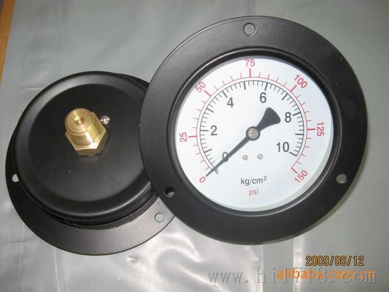 供应华东地区YN-100/150/60耐震压力表（冲硅油）