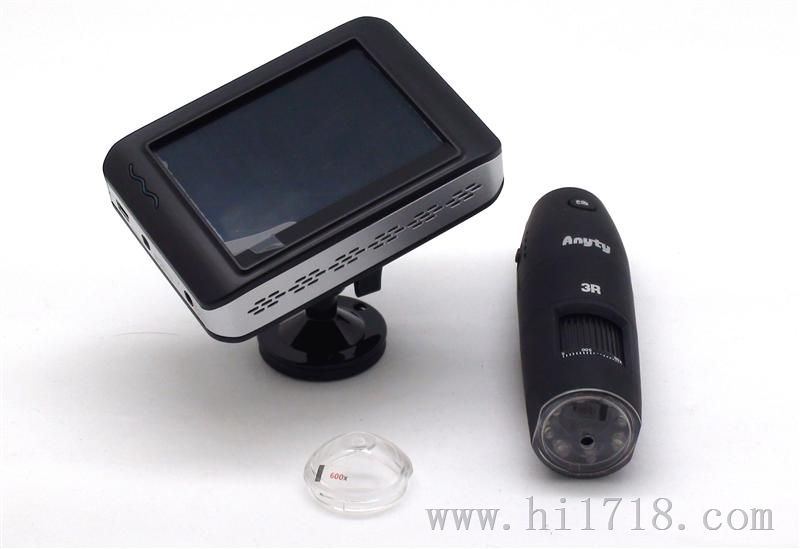 3R-WM601TV便携式视频显微镜 600倍手持式无线视频显微镜 