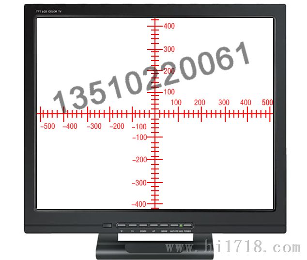 带十字线信号发生器--17寸液晶监视器