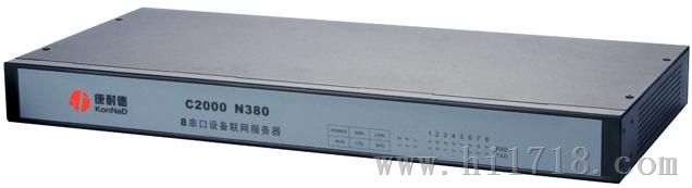 8路RS485串口服务器,机架式串口服务器