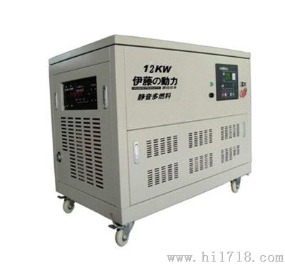 12KW天然气发电机价格/静音式汽油发电机