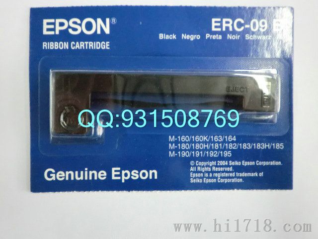 EPSON原装M-192打印头色带ERC-09B   