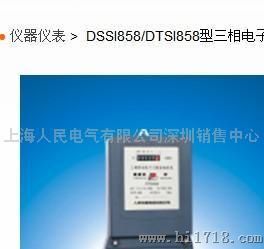 中国-人民电器DSSI858/DTSI858型三相电子式载波电能表