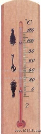 木制经济形温度计