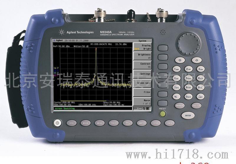 频谱分析仪美国安捷伦N9340A手持式频谱分析仪