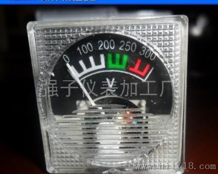 电压表 指针式电压表91L16 小圆表