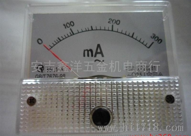85L1 0-300mA 电流表