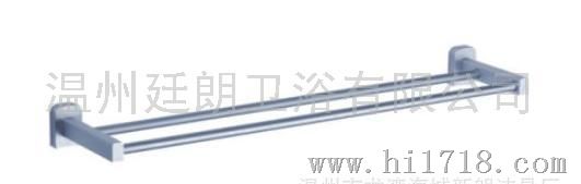 定量 太空铝双杆 卫浴挂件 产自温州梅头 新朗洁具