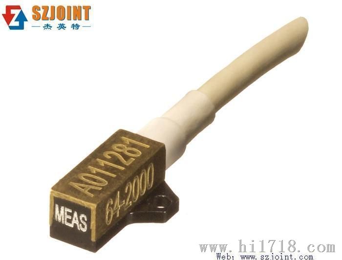 精量Meas64氧化铝密封螺丝安装 加速度/振动传感器