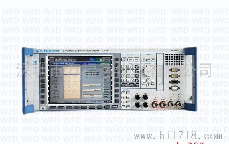 R.S 罗德与施瓦茨CMU200 CMU200无线通信测试仪 手机综合测试仪