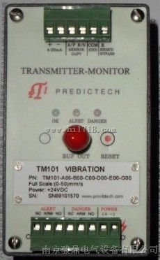 现货派利斯振动变送器TM101-A06-B00-C00-D00-E00-F00-G00